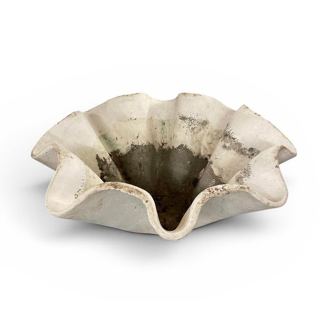 1980s Willy Guhl Sculptural Biomorphic "Handkerchief" Planter For Sale - Image 4 of 7