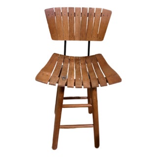 1950s Attributed to Arthur Umanoff Rare Barstool For Sale