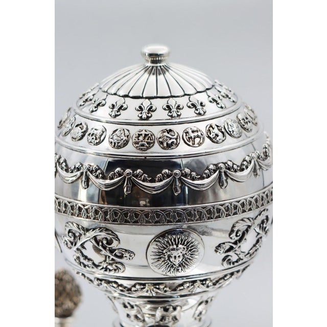 La Montgolfiere Table Centre Caviar Display by Richard Lauret For Sale - Image 13 of 17