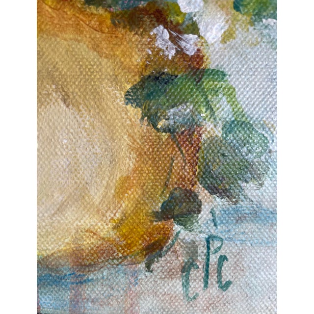 Petite Original Painting, Acrylic on Stretched Canvas. For Sale - Image 9 of 12