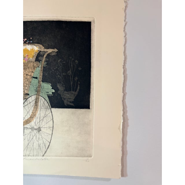 Late 20th Century Danny Phifer "Decorated Perambulator" Signed Limited Edition Original Etching 13/300 For Sale - Image 13 of 16