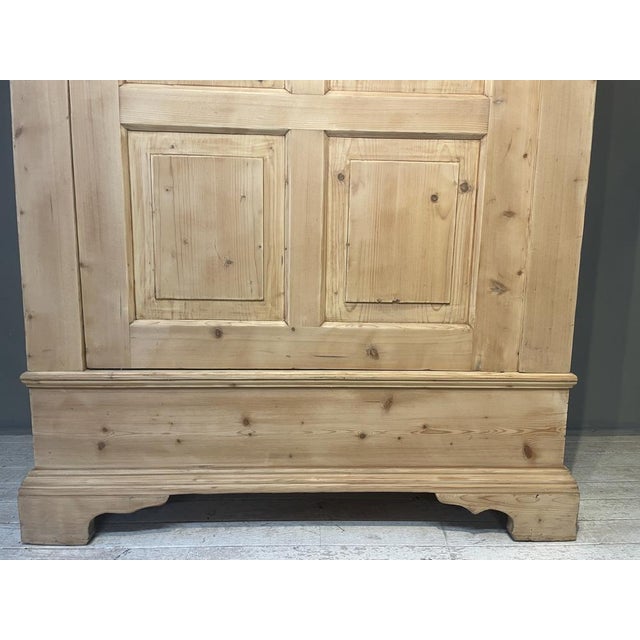 Antique Fir Wardrobe, 1890s For Sale - Image 4 of 18