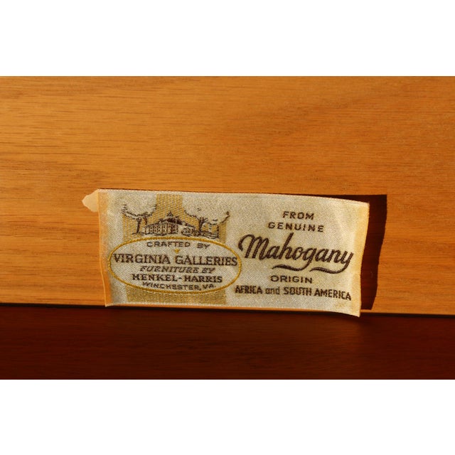Henkel-Harris Mahogany Nightstand For Sale - Image 10 of 18