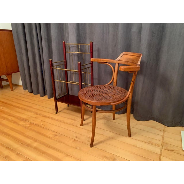 Armchair No. 704 by Jakob and Josef Kohn, Austria, 1900s For Sale - Image 9 of 18