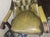 Olive Green Tufted Leather Chesterfield Library Chair, 1970s For Sale - Image 5 of 12