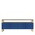 Contemporary Flexor Blue Polished-Lacquered Wood and Aluminum Dining Sideboard by Robert Stadler For Sale - Image 3 of 3
