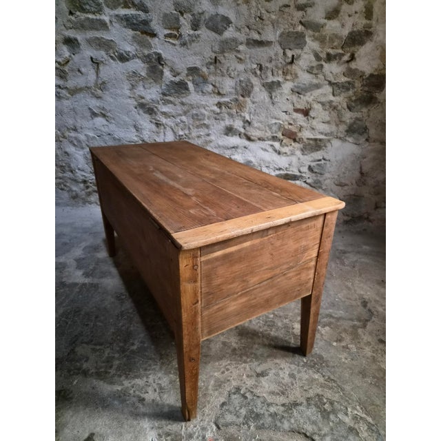 Antique 19th Century French Oak Flour Chest For Sale - Image 6 of 18