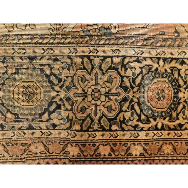 Antique Hand-Knotted Persian Rug. 4'x 7' For Sale - Image 11 of 16