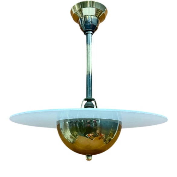 Modern Art Deco Chandelier, 1930 For Sale