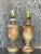 Boho Chic Vintage Boho Alabaster Urn Lamps - a Pair For Sale - Image 3 of 8