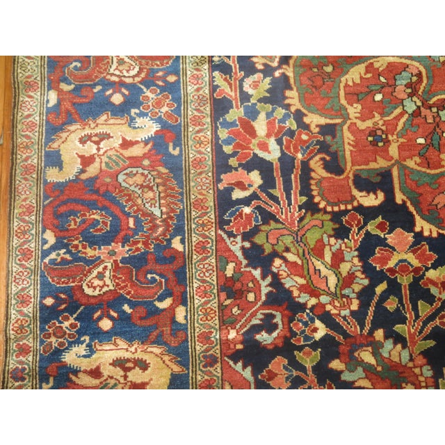 Antique Persian Sarouk Ferahan Rug For Sale - Image 4 of 6