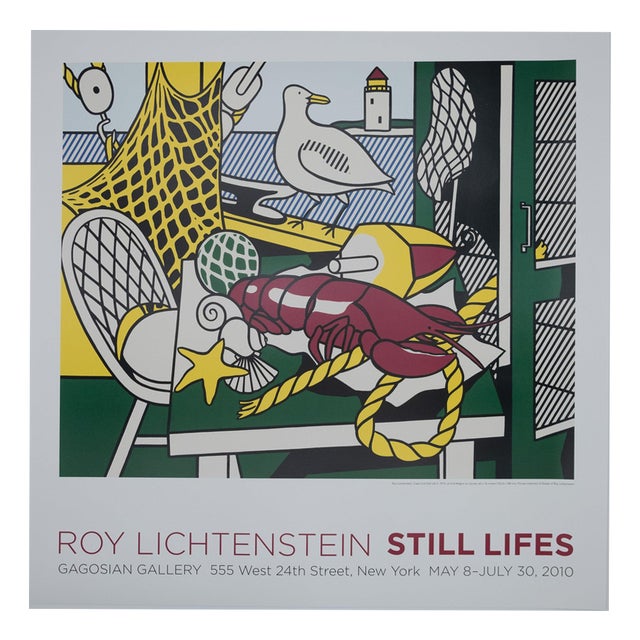 Cape Cod Still Life Poster after Roy Lichtenstein For Sale