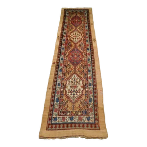 Antique Northwest Persian Sarab Runner Rug. 3'7"x 12'9"