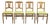 1950s Mid-Century Stakmore Lyre Back Folding Chairs - Set of 4 (With Original Labels) For Sale
