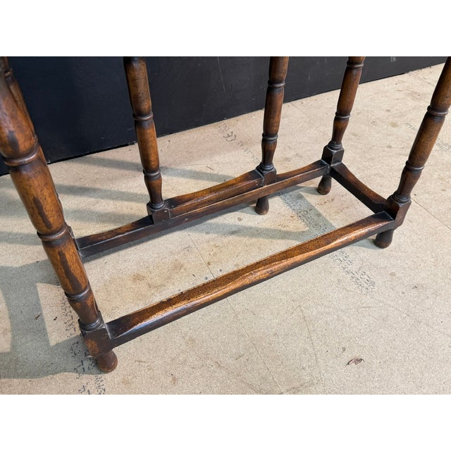 Queen Anne Walnut Tea Table, 1890s For Sale - Image 12 of 13