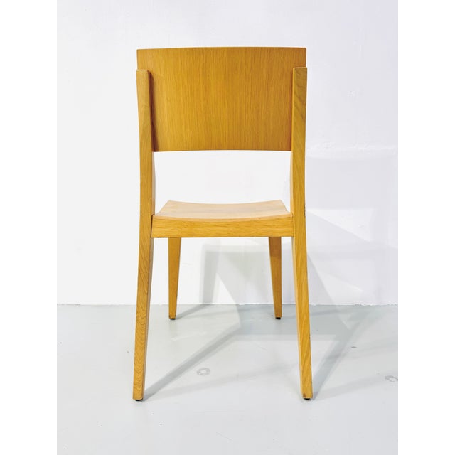 Vintage Beech Dining Chairs, 1980s, Set of 8 For Sale - Image 16 of 17