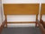 1970s Vintage Mid Century Modern Twin Heywood Wakefield Bed Frames Twin Headboards For Sale - Image 5 of 12