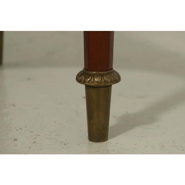 Neoclassical John Widdicomb Neoclassical Mahogany Server Console Table For Sale - Image 3 of 12