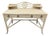 Late 20th Century Hekman Chinoiserie Style Faux Bamboo & Rattan Desk For Sale