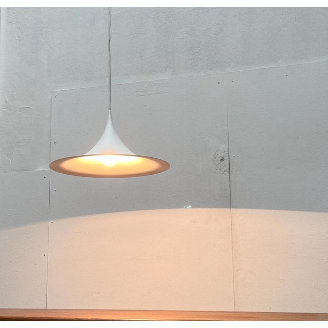 Vintage Semi Pendant Lamp by Bondrup & Thorup for Fog & Mørup, 1970s For Sale - Image 16 of 18
