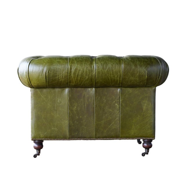 Pair of Adoorne Chesterfield Chairs For Sale - Image 6 of 7
