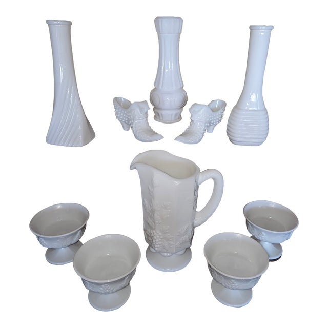 Milk Glass Collection For Sale