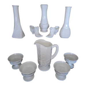 Milk Glass Collection