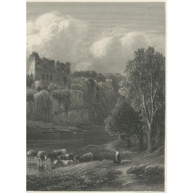 19th Century After Edmund Morison Wimperis, Chepstow Castle on the Wye, 1876, Engraving For Sale - Image 5 of 9