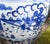 Large Blue and White Porcelain Planters, Set of 2 For Sale - Image 6 of 13
