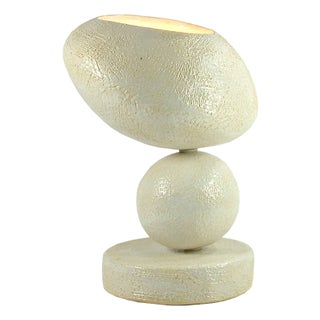 Brutalist Pottery Light Sculpture by Joanna Wysocka, 2000s For Sale