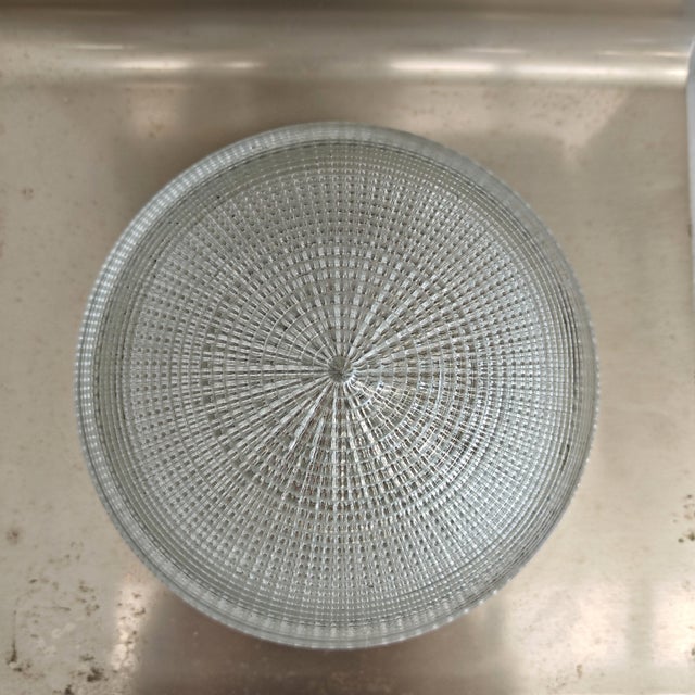 Wall Lamps in Nickel-Plated Metal Sheet and Glass, 1960s, Set of 2 For Sale - Image 9 of 16