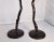 Contemporary Contemporary Bronze Candlestick by Artist Gillberg Branch Design - a Pair For Sale - Image 3 of 7