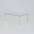 Mid-Century Modern Italian Bauhaus Coffee Tables in Chrome and Thick Glass, 1980s, Set of 2 For Sale - Image 15 of 18