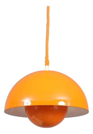 Flower Pot Hanging Lamp by Verner Panton for Louis Poulsen, Denmark, 1970s