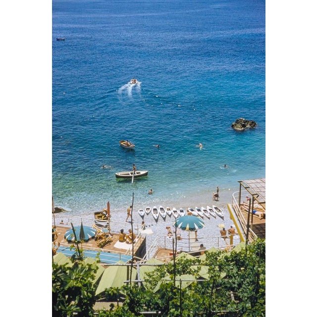 Capri Club by Toni Frissell Beachgoers relax on the Capri coast, 1959. (Photo by Toni Frissell) 16x12" inches / 40x30cm...