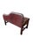 Chesterfield Telephone Bench in Leather For Sale - Image 4 of 5