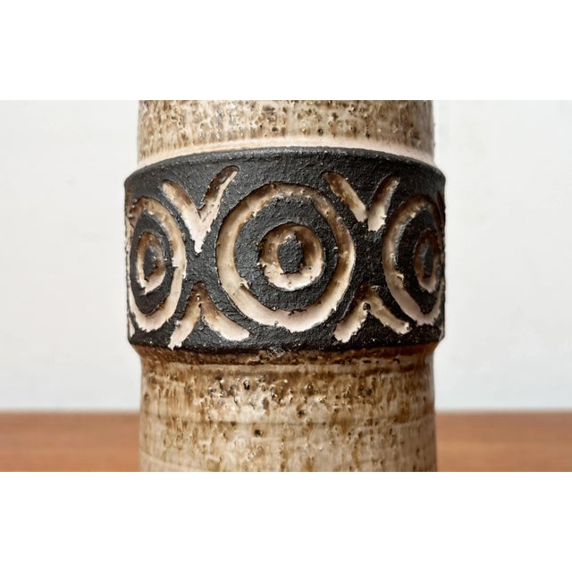 Mid-Century Danish Studio Pottery Vase from Lovemose Denmark, 1960s For Sale - Image 9 of 11