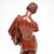 Black Neoclassical Style Sculpture of Meleager, 1950, Resin on Wood Base For Sale - Image 8 of 14
