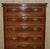 Wood Burr Walnut Tallboy Chest of 10 Drawers For Sale - Image 7 of 18