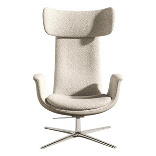 Odyssey Swivel Chain with Headrest in White by Eugeni Quitllet for BD Barcelona, 2022 For Sale