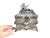 Rare survivor from the gilded age of personal luxury in the second half of the 19th century by expert German silversmiths,...