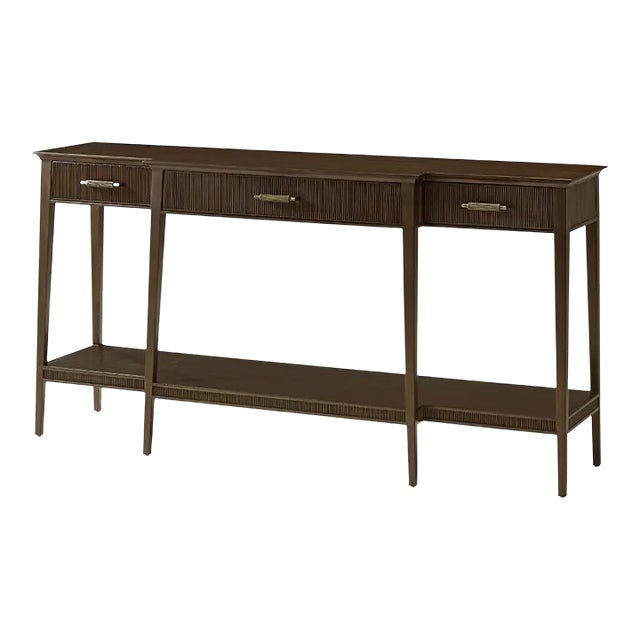 Dark Modern Console For Sale