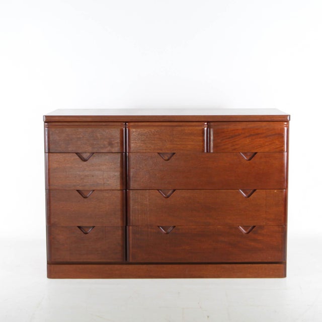 Japanese Chest of Drawers in Oak, 1980s For Sale - Image 3 of 18