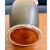 Burnt Orange 1920s Roseville Rosecraft, Ombre Burnt Orange and Burnt Umber, Art Pottery Vase For Sale - Image 8 of 13