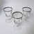 Mid-Century Modern Vintage Cristal D’Arques-Durand Parisienne Wine Glasses | Set of 3 | Handmade With Platinum Rim For Sale - Image 3 of 10