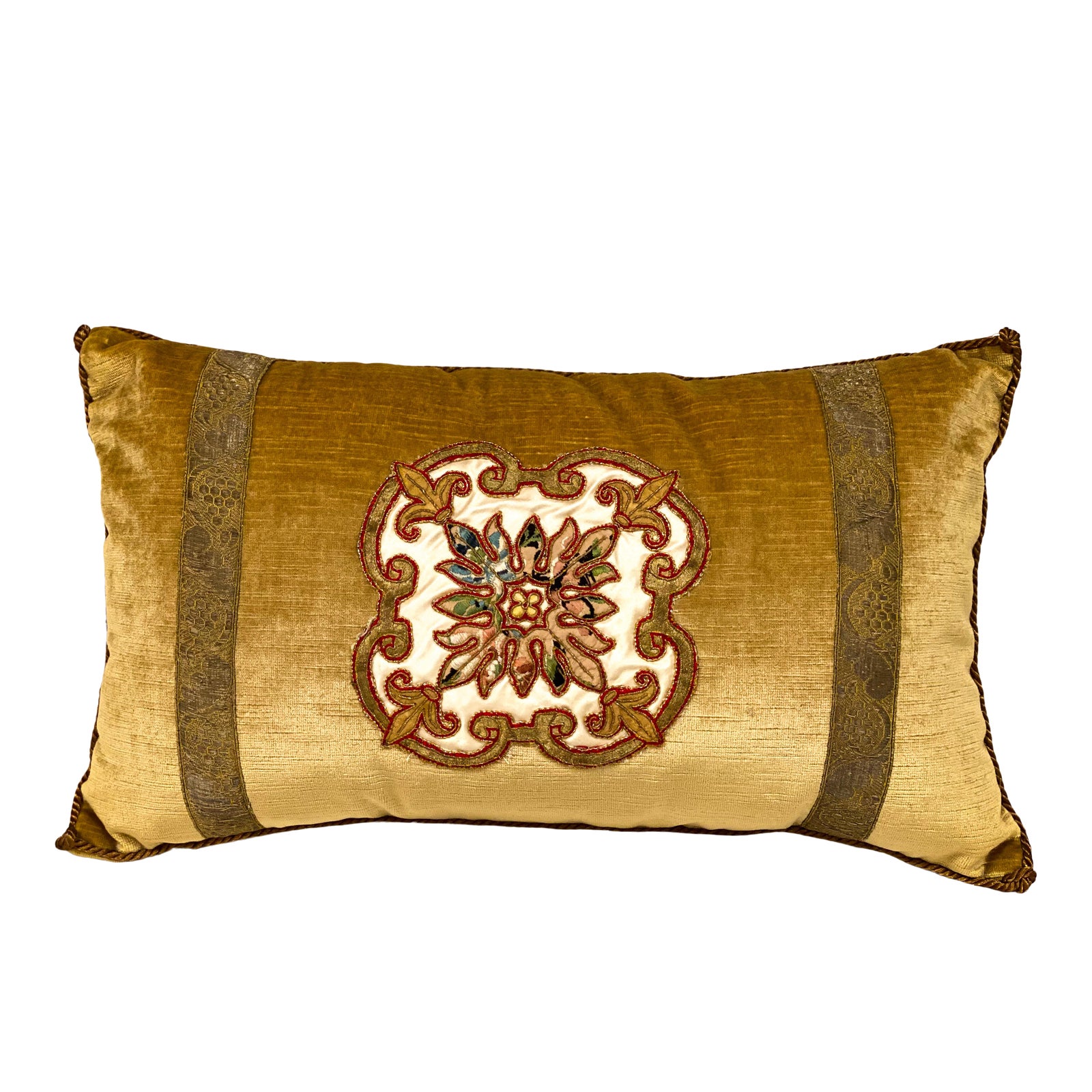 B. Viz Custom Decorative Lumbar Pillow Chairish