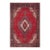 Shabby Chic Persian Tabriz Red/Purple Wool Rug - 9'2'' X 12'7'' For Sale