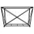 Neoclassical Neoclassical French Directoire Style Black Iron Magazine Holder For Sale - Image 3 of 9