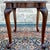 American 1980s Knob Creek Traditional Queen Anne Solid Cherry Side Table With Carvings For Sale - Image 3 of 10