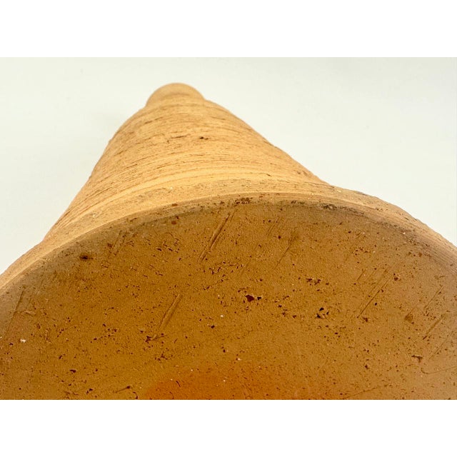 Vintage Italian Terracotta Vase For Sale - Image 4 of 8